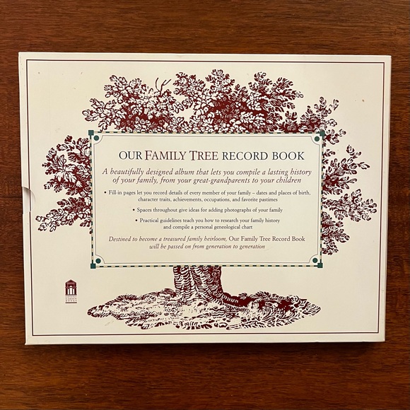 Family Tree Record Book, New Condition - Picture 2 of 9